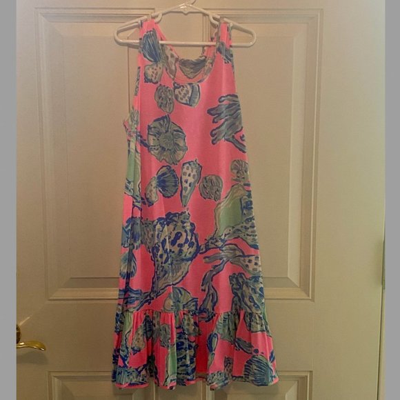 Short Pour Fille LILLY PULITZER - Modèle Little Liza - Motif Shells (Coquillages) - Taille 5 - Neuf Avec Étiquettes